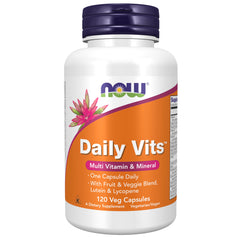 NOW Foods Daily Vits Daily Multivitamin Capsules UAE with Fruit and Veggie Blend for overall health