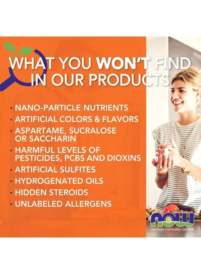 Now Foods L-Tyrosine supplement UAE label highlighting quality standards and ingredient transparency