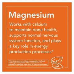 NOW Foods Magnesium Citrate – 200 mg, 250 Tablets - Mumzar