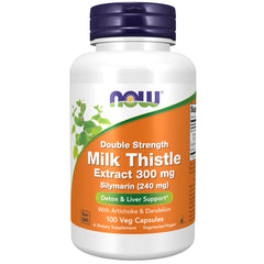 NOW Foods, Milk Thistle Extract, 300 mg, 100 Veg Capsules - Mumzar