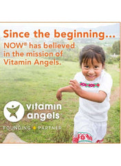NOW Foods NAC 1000 mg supplement supporting Vitamin Angels mission for children's health