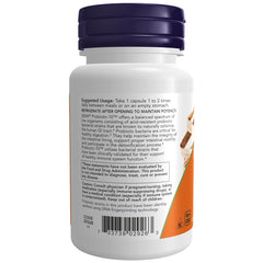 NOW Probiotics 25 billion capsules bottle for digestive health support and immune function