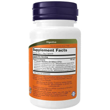 Supplement Facts panel on bottle back with orange 'Digestive' section