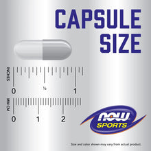Capsule size graphic with ruler and NOW Sports logo