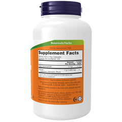 NOW white supplement bottle with purple cap and Supplement Facts label for Valerian root supplement UAE