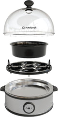 Nutricook Egg Cooker with Auto Shut Off Steamer - Mumzar