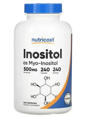 Inositol 500 mg – 240 Capsules | Myo-Inositol - Mumzar