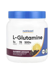 Nutricost L-Glutamine – Blackberry Lemonade, 17.9 oz (500 g) - Mumzar