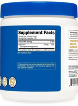 Nutricost Supplement Facts panel with magnesium 210mg and 50% DV