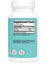 Supplement Facts on bottle back, Myo Inositol 2,000mg and D-Chiro 50mg
