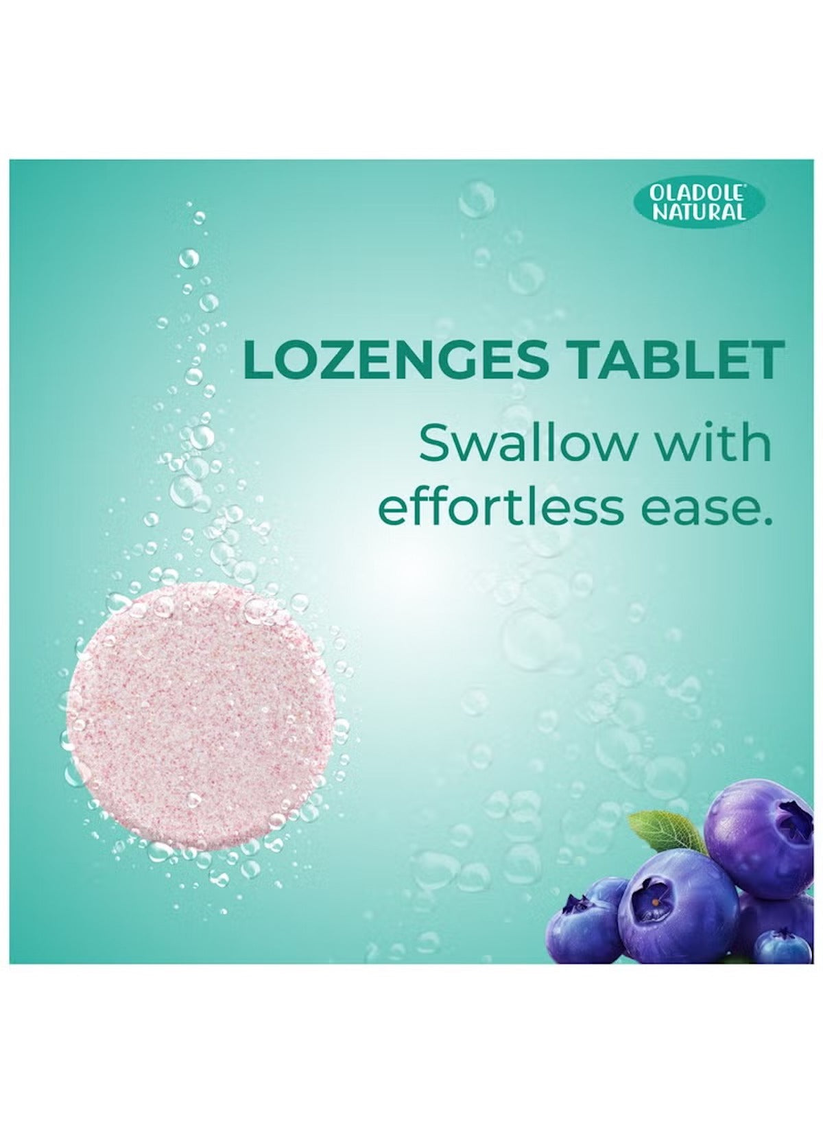 Oladole Natural Lozenges Tablet for extra strength sleep tablets 10mg, designed for easy swallowing.