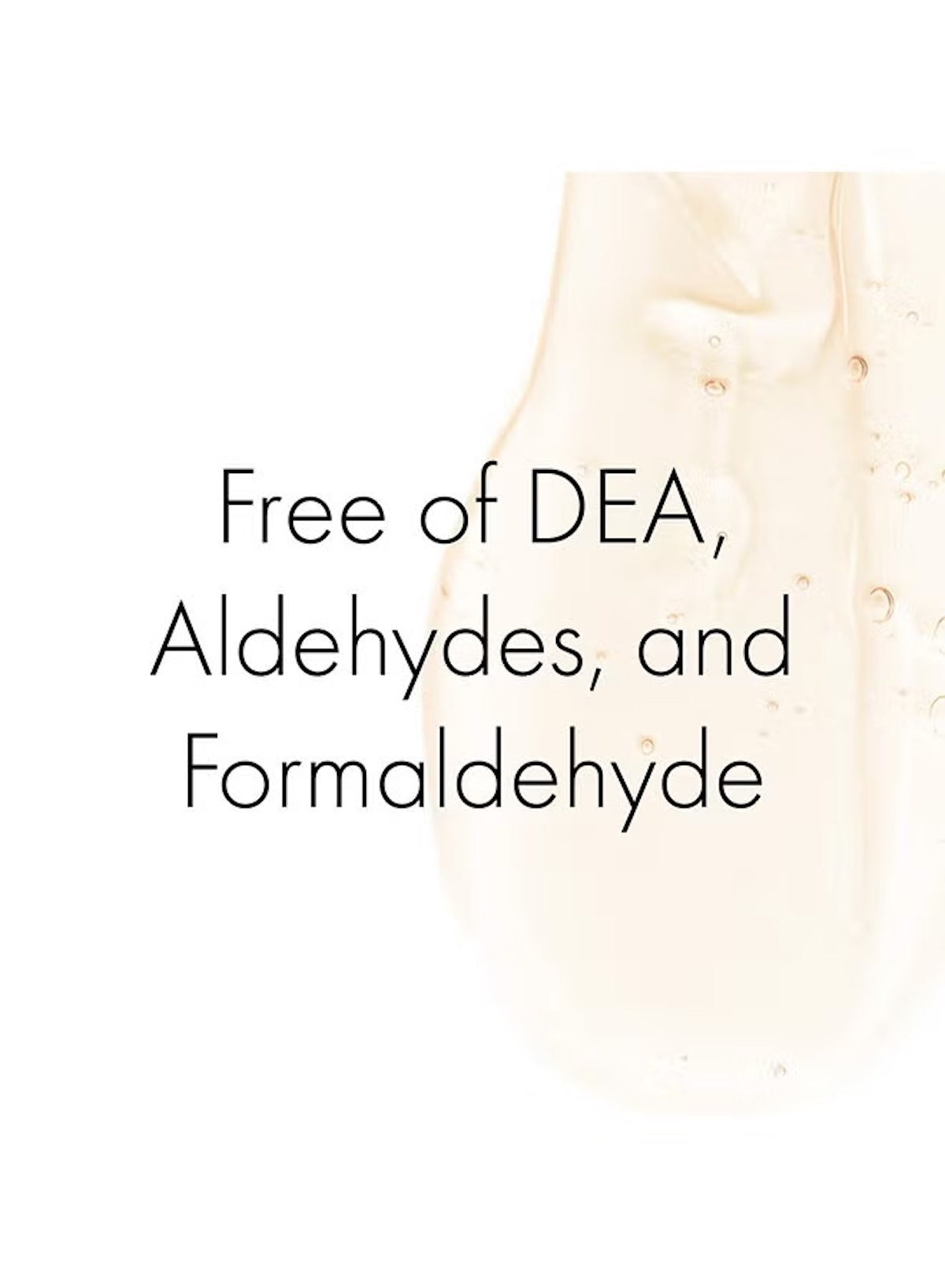 Olaplex No. 4 Bond Maintenance Shampoo free of DEA, Aldehydes, and Formaldehyde for healthier hair