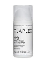 Olaplex No. 8 bond intense moisture mask bottle with front label on white