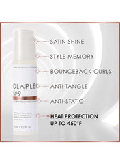 Olaplex No.9 Bond Protector Serum features for shiny, bouncy, and tangle-free hair