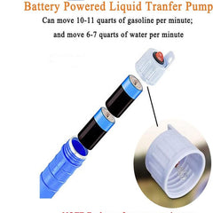 Huitich portable water dispenser for bottles battery powered liquid transfer pump with easy on off switch
