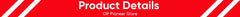 Red product details banner with OP Pioneer Store branding for OnePlus Ace 5 5G smartphone UAE