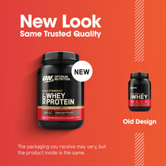 Optimum Nutrition Gold Standard whey protein powder UAE new look black tub with label
