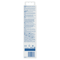 Back of Oral B kids electric toothbrush packaging showing instructions barcode and Disney logo kids electric toothbrush UAE