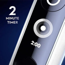 Electric toothbrush handle with circular display window
