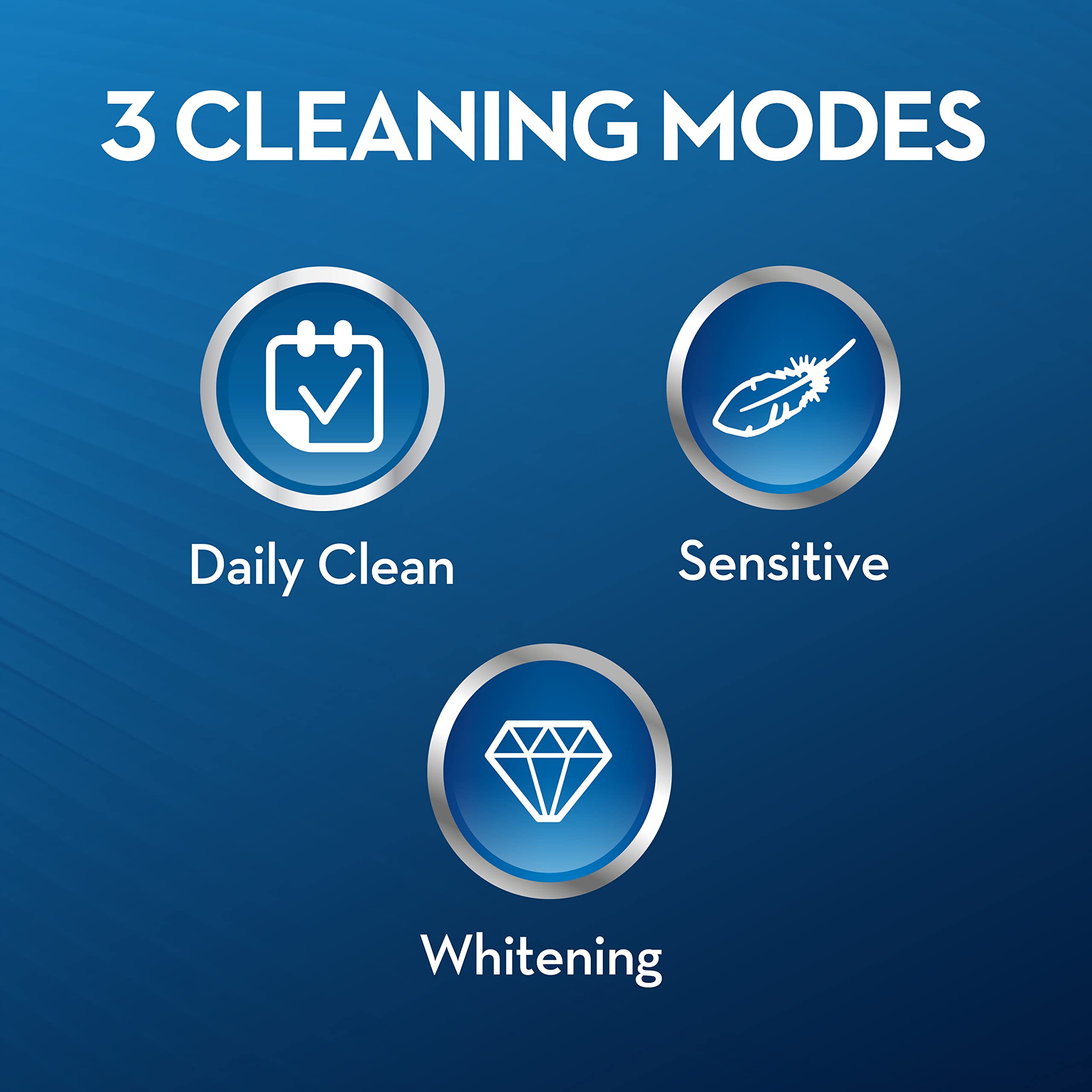 Oral-B Pro Clean 3 3000 electric toothbrush with three cleaning modes Daily Clean Sensitive Whitening