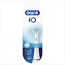 Oral-B iO Ultimate Clean replacement brush head pack, white, includes 2