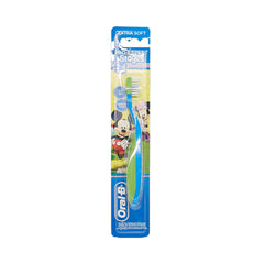 Oral-B kids toothbrush 2-4 years Blue Mickey Mouse extra soft handle in sealed stage 2 packaging