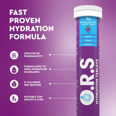 Oral Rehydration Salts – Blackcurrant, 24 Pack - Mumzar