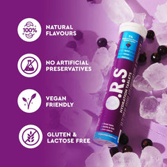 Oral Rehydration Salts – Blackcurrant, 24 Pack - Mumzar