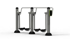 Huitich outdoor double air walker for improving cardiovascular fitness and overall strength