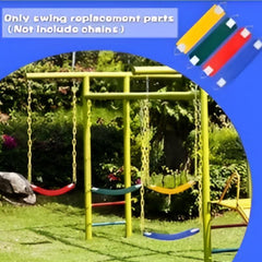 Huitich outdoor playground swing replacement seat in multiple colors for playground swing sets