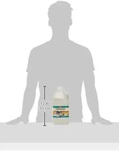 Bathing sand bottle with size indicator (12 in / 30 cm), white jug and beige fill