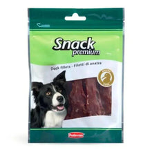 Dog treat bag Snack premium duck fillets with Padovan logo