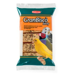 Padovan GranBiscò Birdy biscuits for birds, featuring tasty treats with seeds for small birds