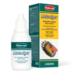 Padovan Mutavigor multivitamin for birds in liquid form for healthy molting support