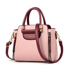 Bolso de hombro con bloques de color Huitich para mujer