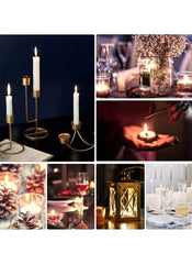 Huitich flameless candles for party and religious tealight candles in cozy and elegant settings