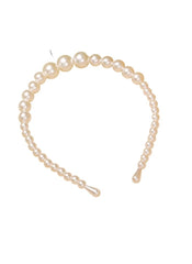 Huitich Pearl Hair Accessory for Kids Stylish Headband