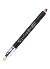 Black eye pencil with blending brush tip