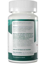 pH-D boric acid vaginal suppository bottle back label with directions and warnings