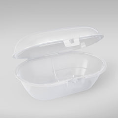 Philips Avent ultra soft pacifier UAE clear plastic sterilizing travel case with latch for pacifiers