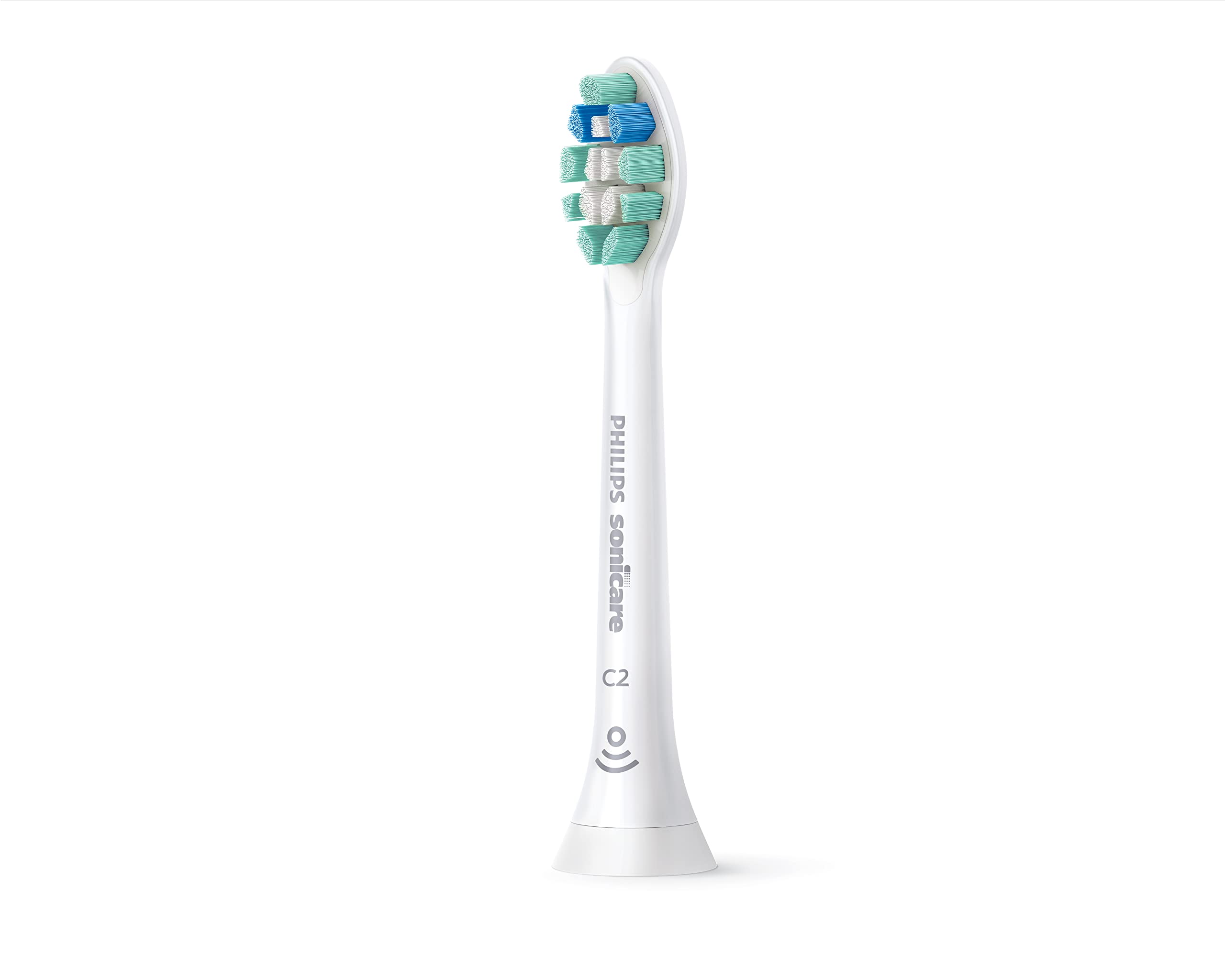 Replacement brush head for Philips Sonicare 4100 electric toothbrush UAE white C2 plaque control