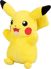 8-inch Pikachu plush toy, yellow with black ears and red cheek details