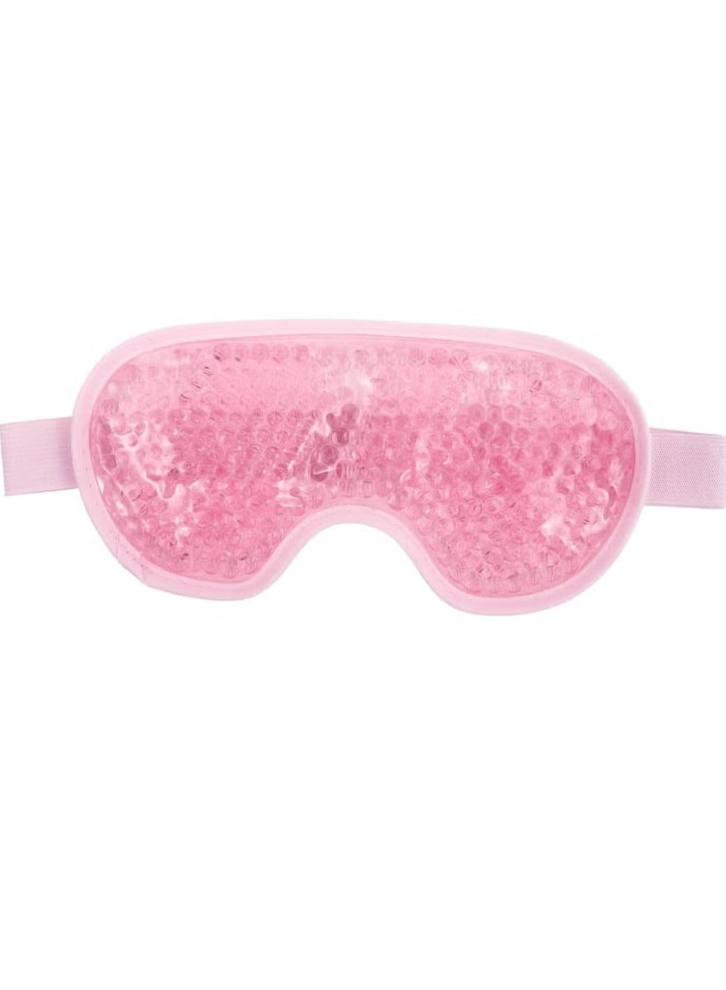 Huitich pink cooling gel sleep mask with soft elastic strap for comfortable nighttime use