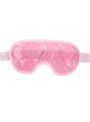 Huitich pink cooling gel sleep mask with soft elastic strap for comfortable nighttime use