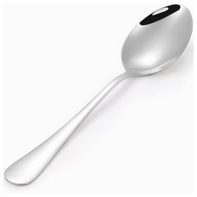 Premium Stainless Steel Dinner Spoon Set for Everyday High-quality stainless steel online in Dubai and UAE at Mumzar.com better value compared to Noon, Amazon.ae, Carrefour, and Dubizzle when you shop for adults and kids at Mumzar.com free delivery in Dubai, Abu Dhabi, Sharjah, Ajman, Umm Al Quwain, Fujairah, and Ras Al Khaimah.