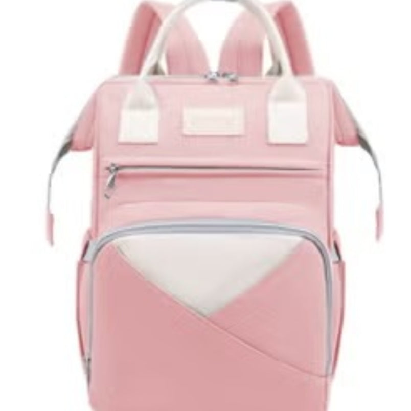 Mum's Baby Pink Travel Backpack