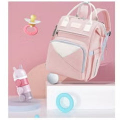 Mum's Baby Pink Travel Backpack