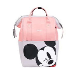 Travel Bag with Cartoon Design Pink for Mums and Baby