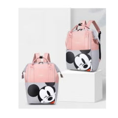 Travel Bag with Cartoon Design Pink for Mums and Baby