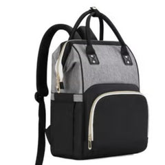 Modern Grey Baby Travel Bag Black for Mums